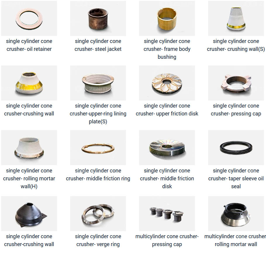 Cone Crusher Spare Parts