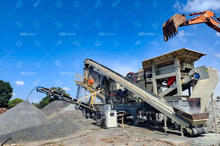 south sudan mobile crushing plant